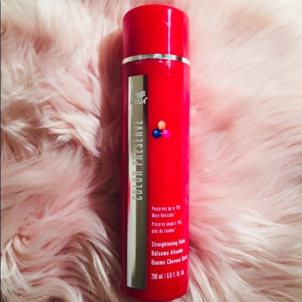 NWT WELLA color preserve discontinued Straighting
